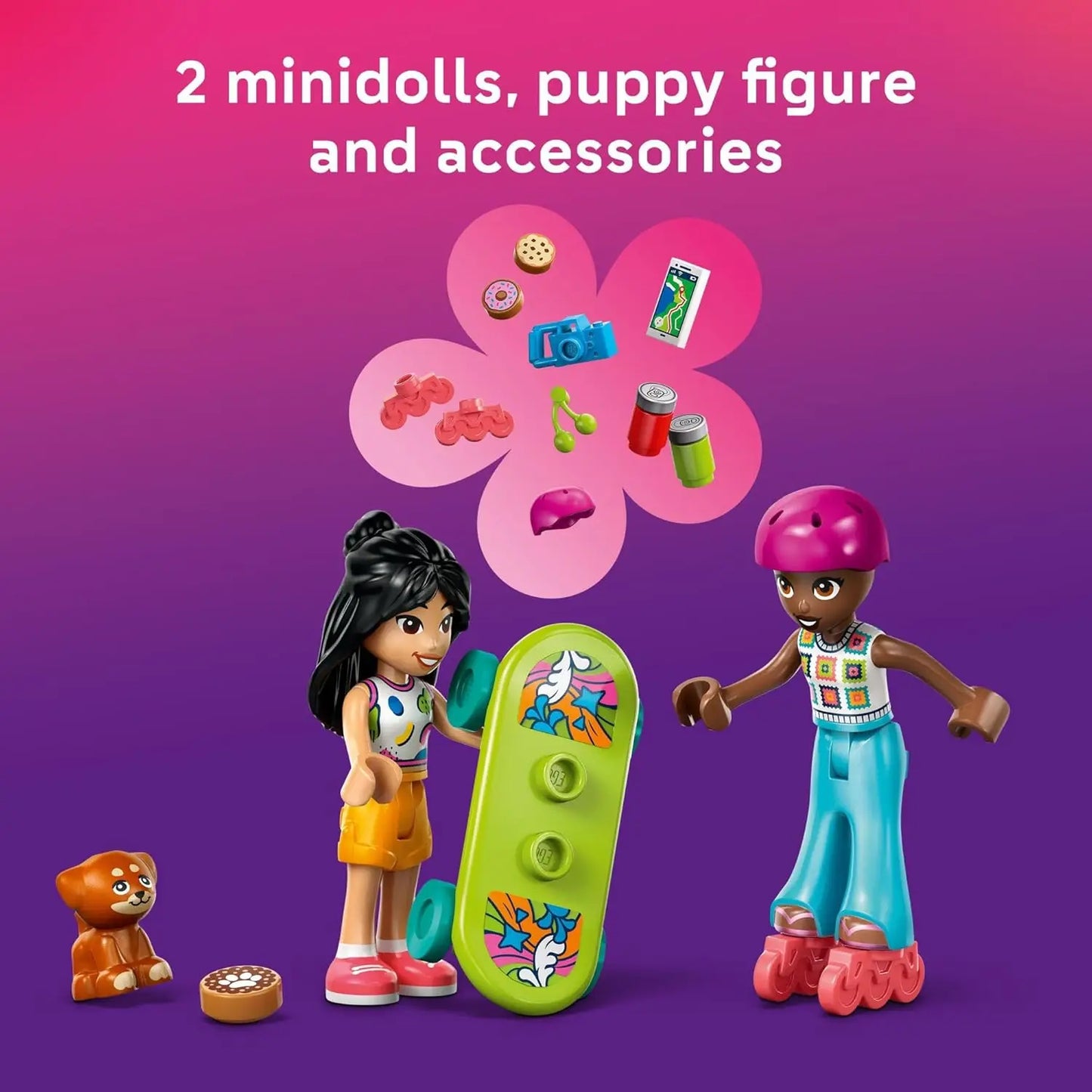 LEGO Friends 42659 Road-Trip Travel Car Building Set – 220 Pieces
