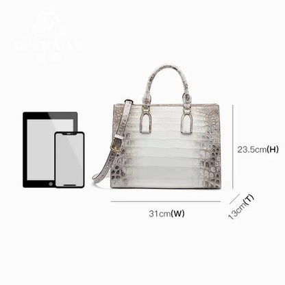 Himalayan Crocodile Skin Tote Bag for Women