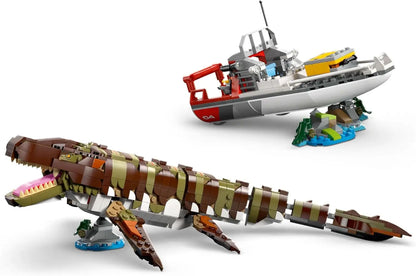 LEGO Jurassic World 76974 Mosasaurus Boat Mission Set