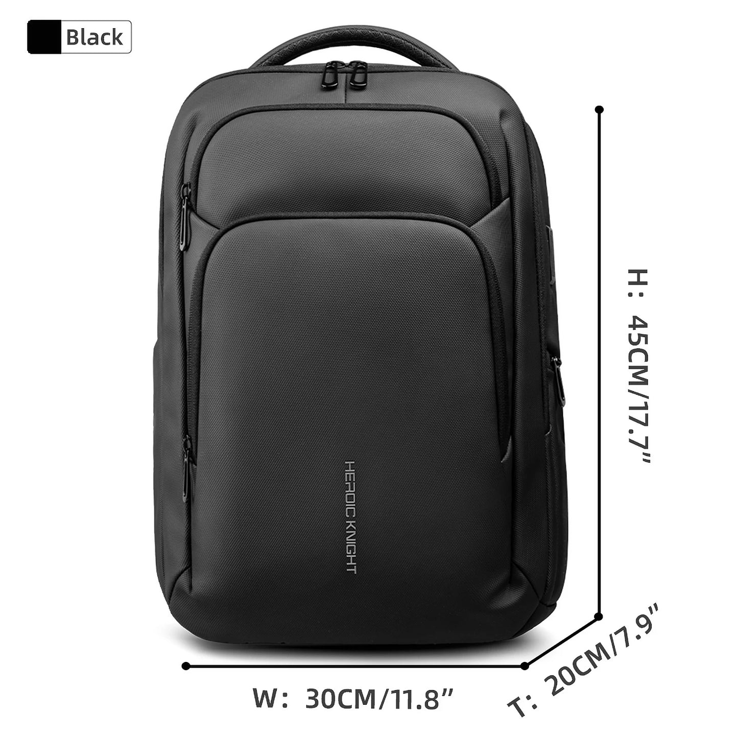 Waterproof Laptop Backpack with USB Port – Large Capacity