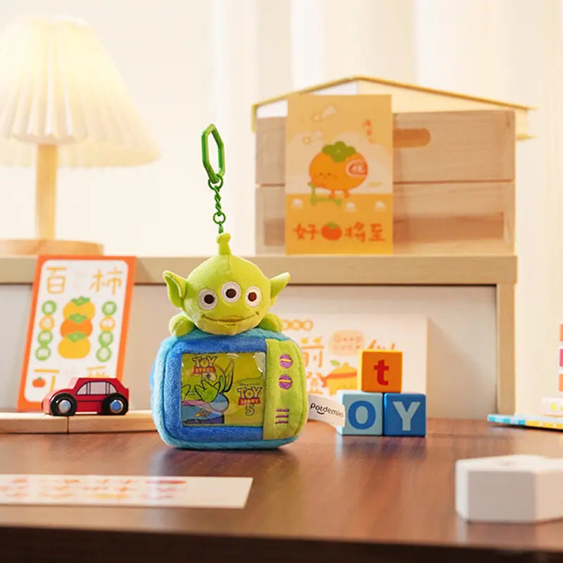 Toy Story 5 Plush Keychain – Rex, Woody, Buzz & More