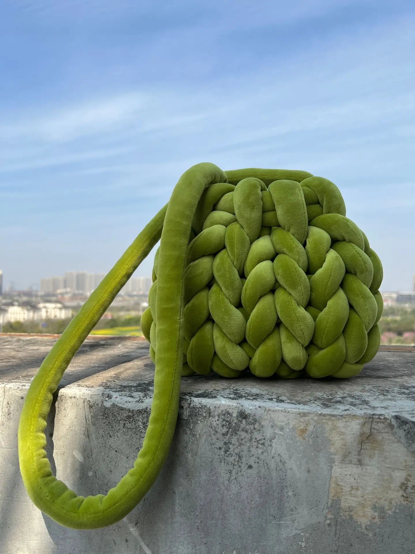 Knitted Shoulder Bags Women Crossbody Ladies Weave Casual Shopping Messenger Purse Beach