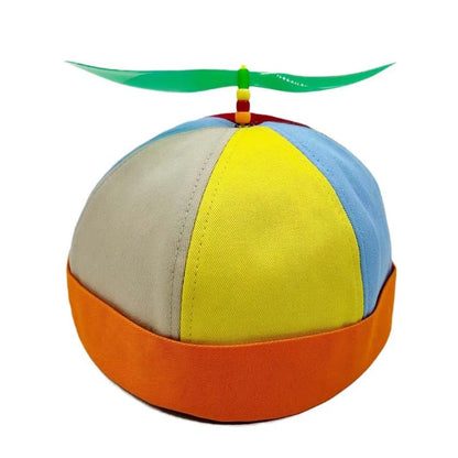 Propeller Beanie Hat – Colorful Helicopter Cap for Adults & Teens