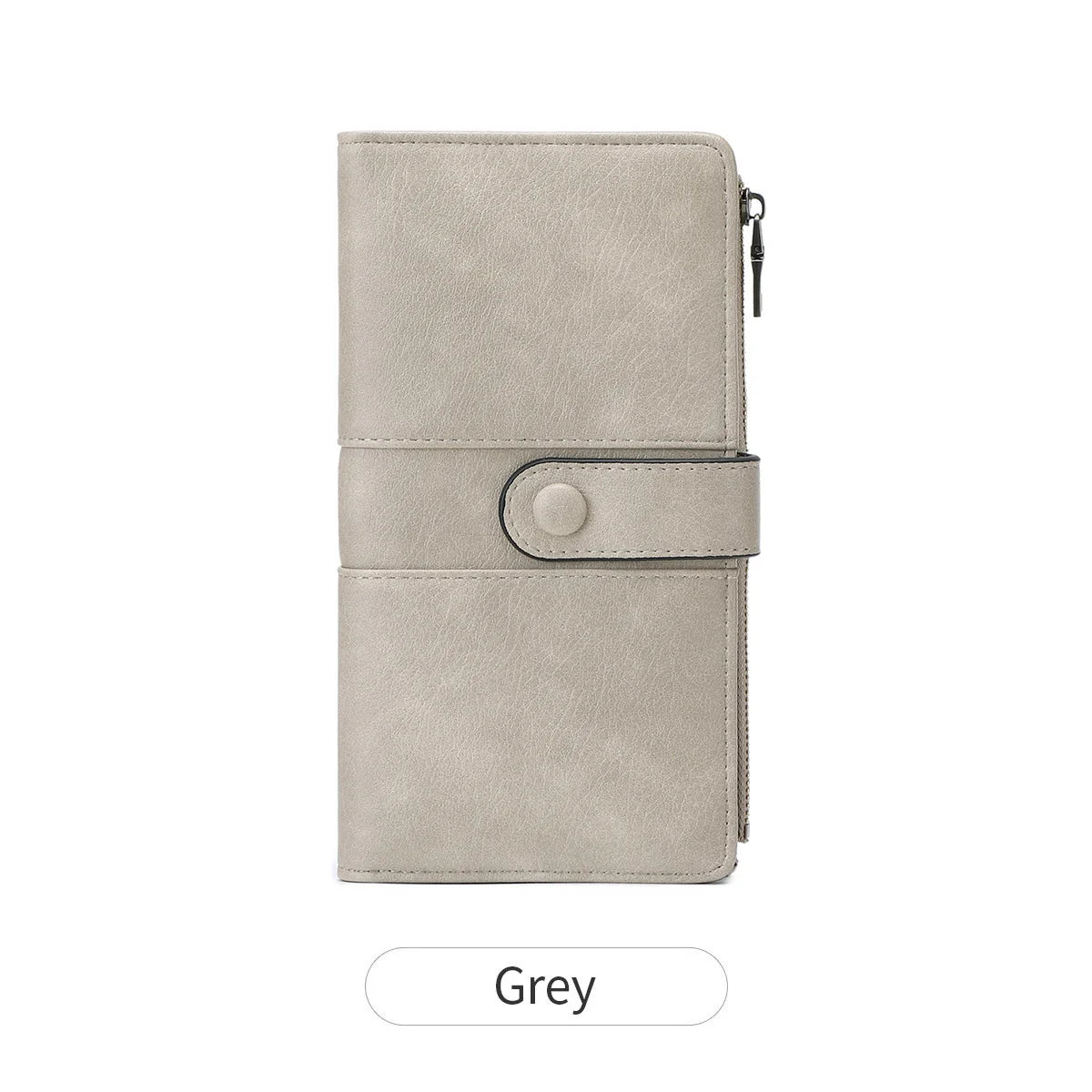 RFID Blocking Long Bifold Wallet for Women