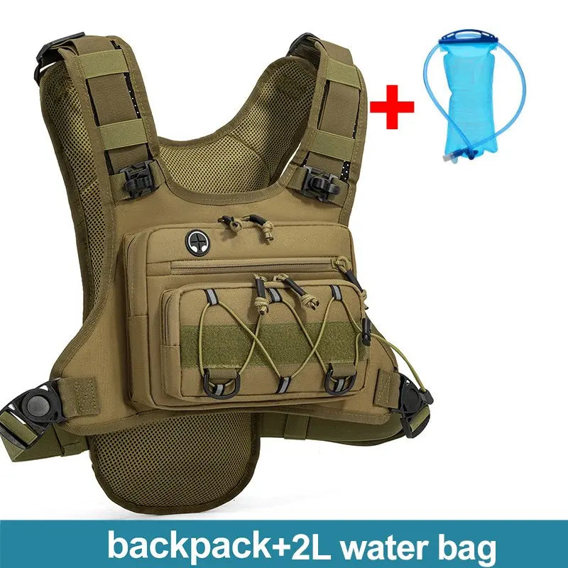 Running Chest Pack Hydration Vest – Tactical Sports Bag for Men & Women