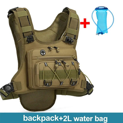 Running Chest Pack Hydration Vest – Tactical Sports Bag for Men & Women