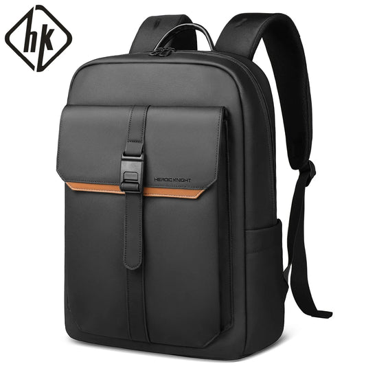 Stylish Business Backpack Men – 15.6" Laptop, Waterproof, Flap Design