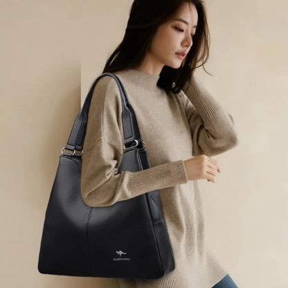 Leather Hobo Bag for Women – Large Shoulder Purse