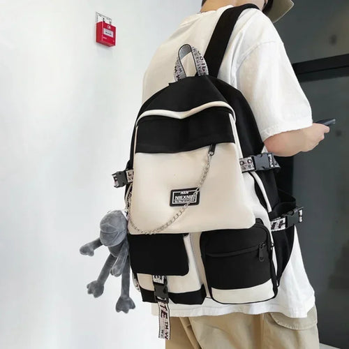 Large Capacity School Backpack – Laptop & Travel Bag