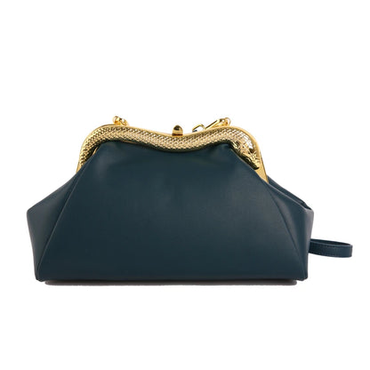 Luxury Evening Clutch Bag – Women's Elegant Chain Purse for Wedding & Party