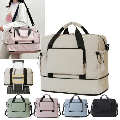 Gym Duffel Bag – Lightweight Travel Weekender & Fitness Bag