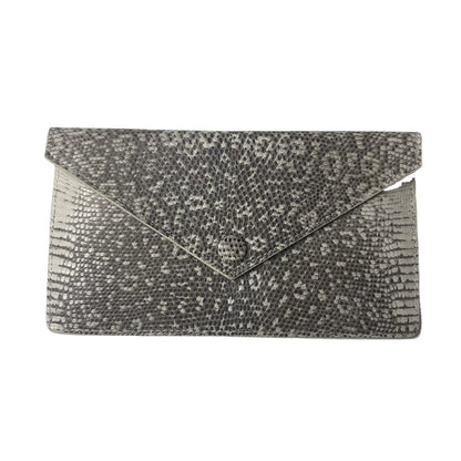Lizard Leather Women's Envelope Clutch – Genuine Exotic Card Wallet