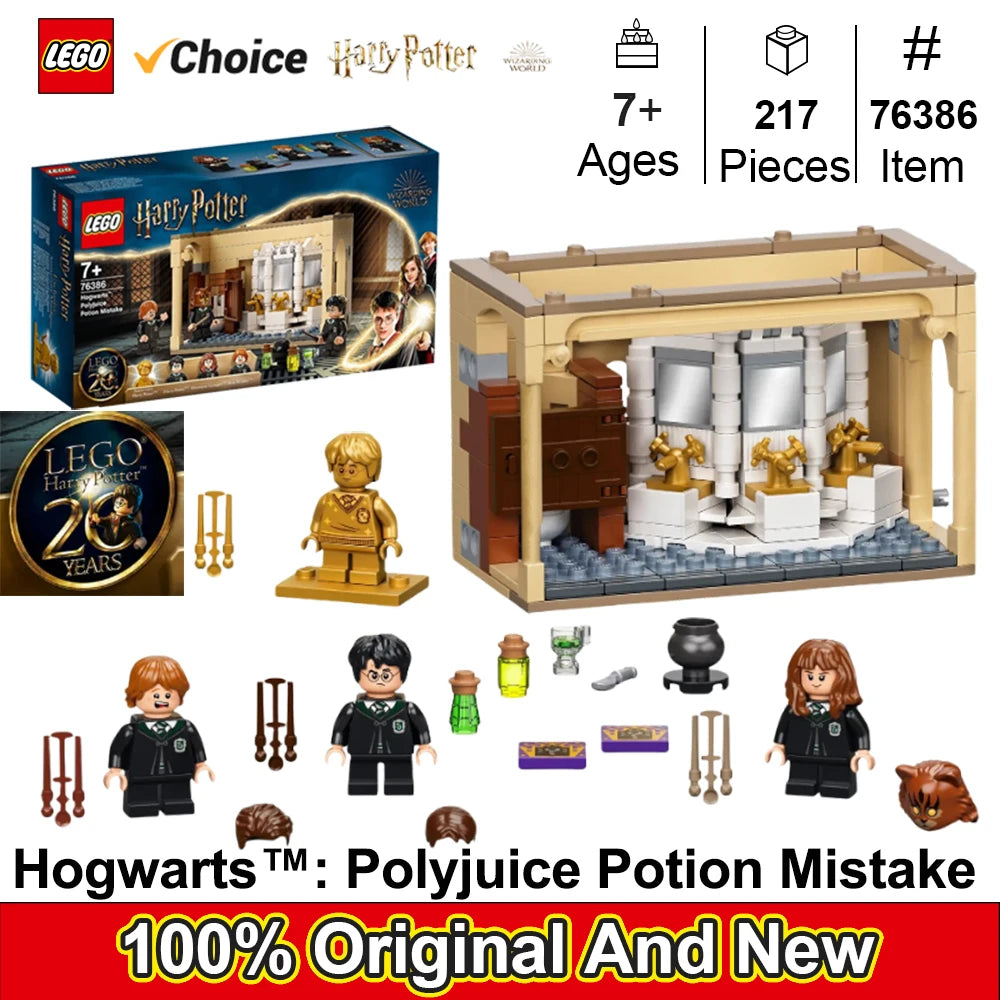 LEGO 76386 Harry Potter Hogwarts Polyjuice Potion Mistake Building Set