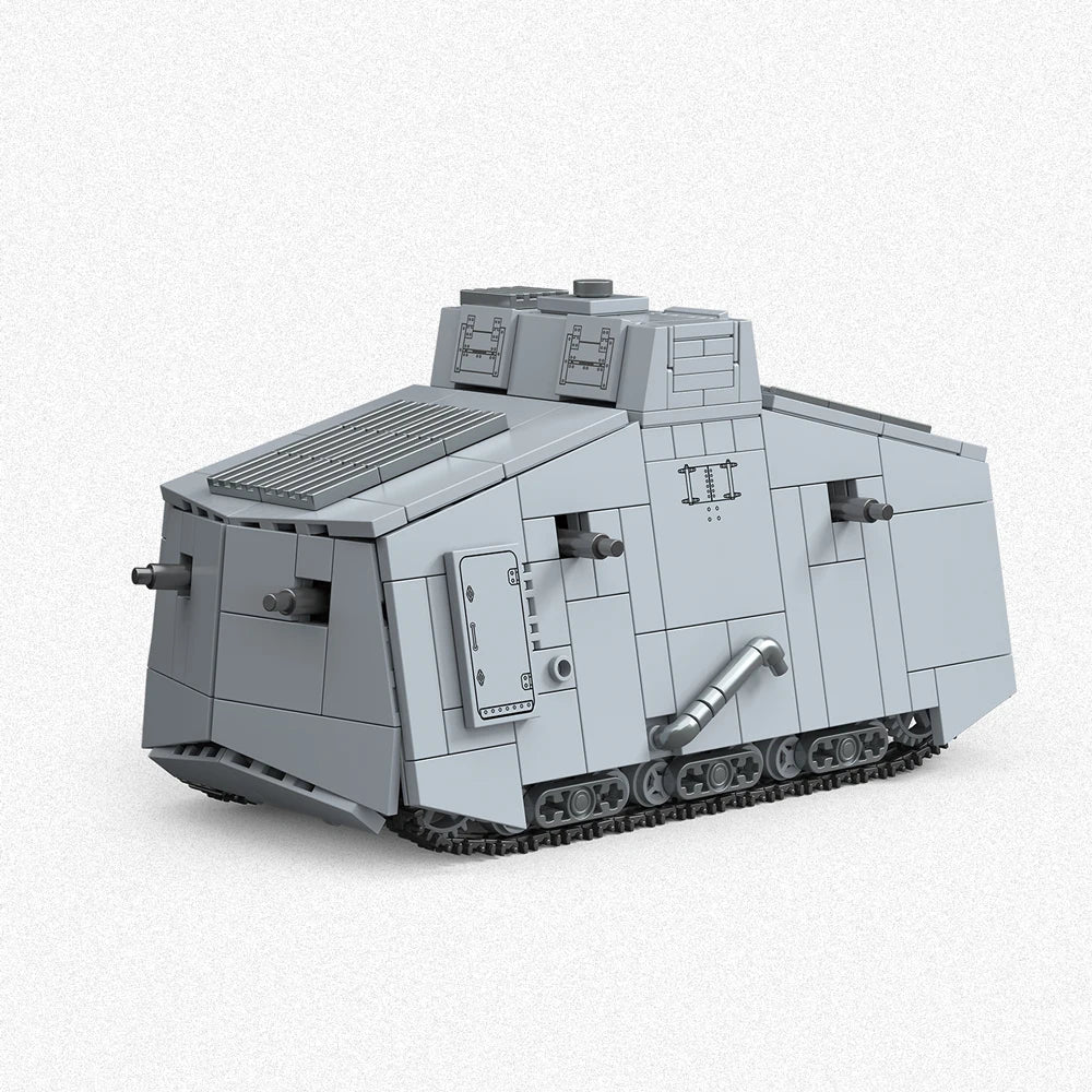 WWI Military Jeep Building Blocks Set – Army Vehicle Model Toy