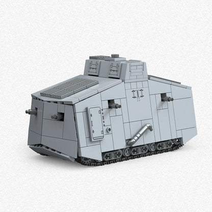 WWI Military Jeep Building Blocks Set – Army Vehicle Model Toy