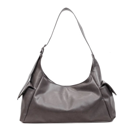 Casual Simple Large Capacity Shoulder Bag Winter Korean Version Temperament Tote Underarm