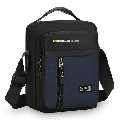 Men's Crossbody Bag – Large Capacity Multi-Pocket Shoulder Bag