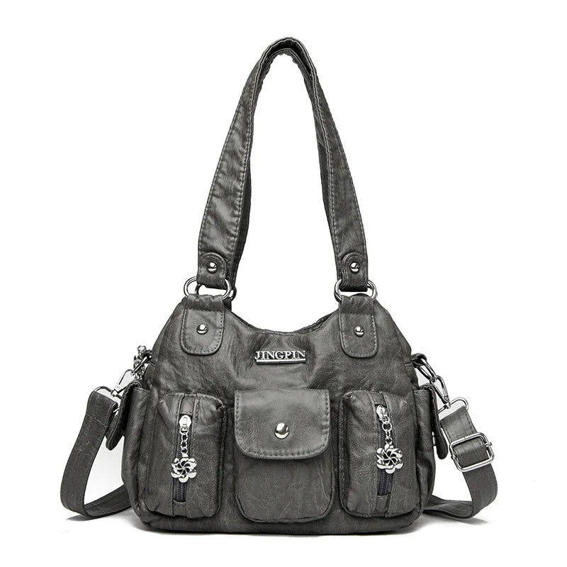 Designer Shoulder Bag for Women – Large Capacity Hobo Handbag