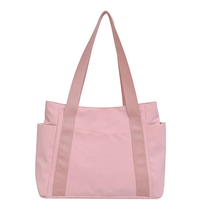 Large Capacity Women's Tote Bag Multi-Pocket Shoulder Bag