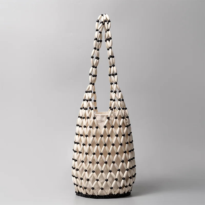 Pearl Beaded Handbag – Vintage Evening Bag for Women