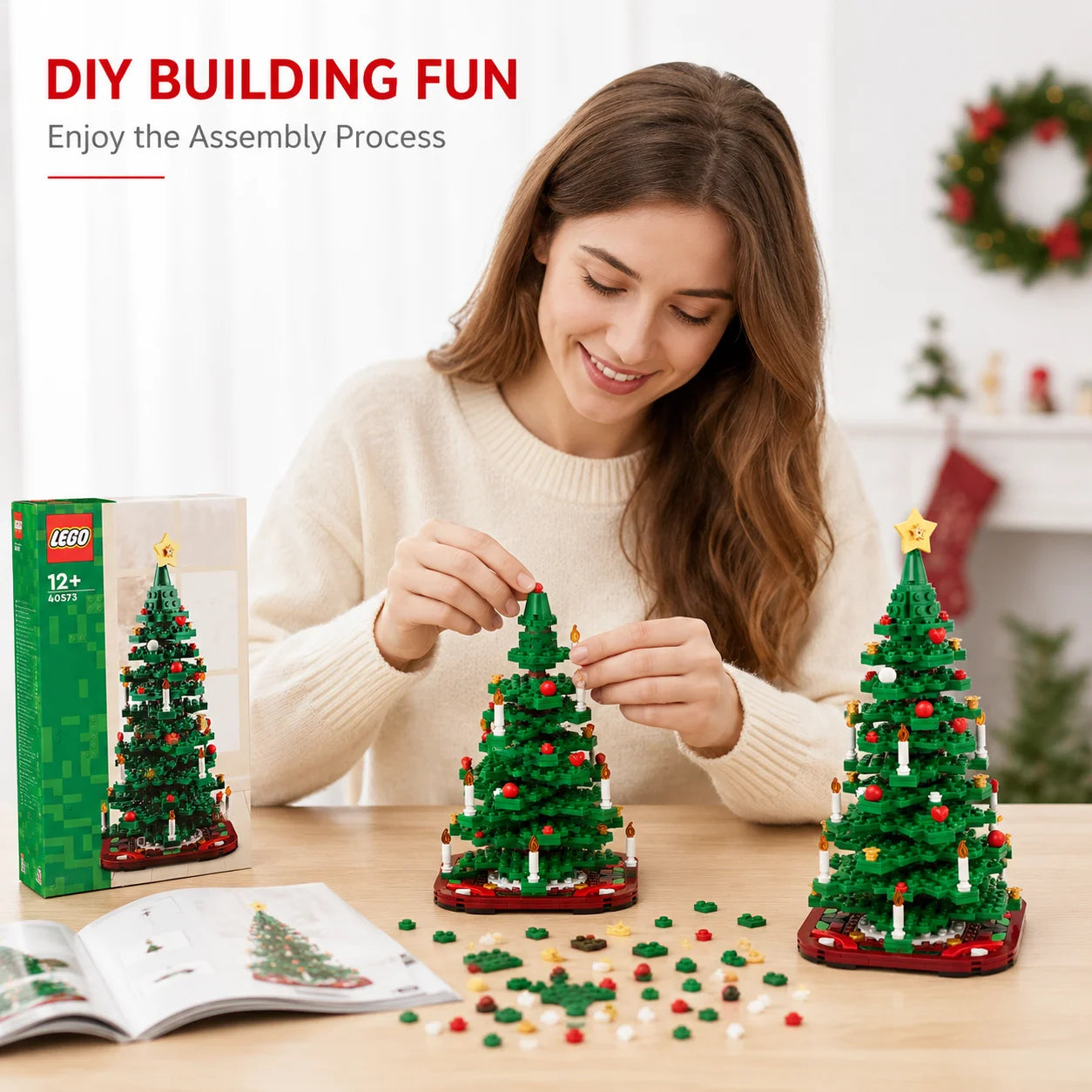 LEGO Christmas Tree 40573 Building Set – 784 Pieces