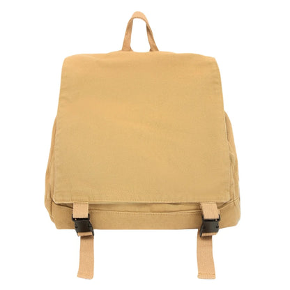 Canvas Backpack for Women – Casual Flip Flap School & Travel Bag
