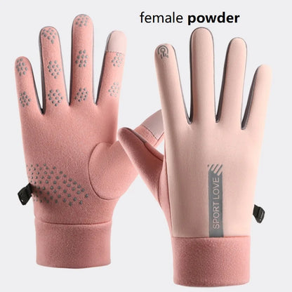 Waterproof Winter Sports Gloves – Anti-Slip Touchscreen Cycling