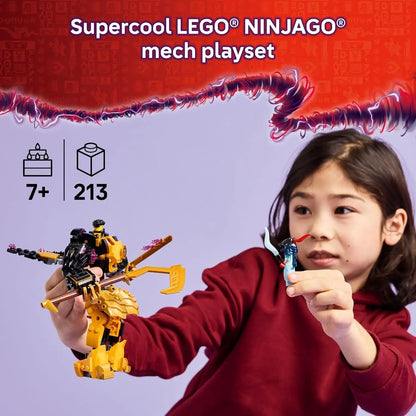 LEGO Ninjago 71839 Arin's Spinjitzu Battle Mech Building Set