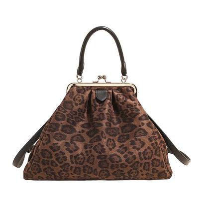 Kiss-Lock Handbag for Women – Multi-Style Shoulder & Crossbody Bag