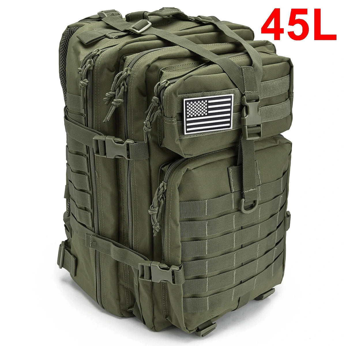 Tactical Backpack – 30L/45L Military MOLLE Assault Pack