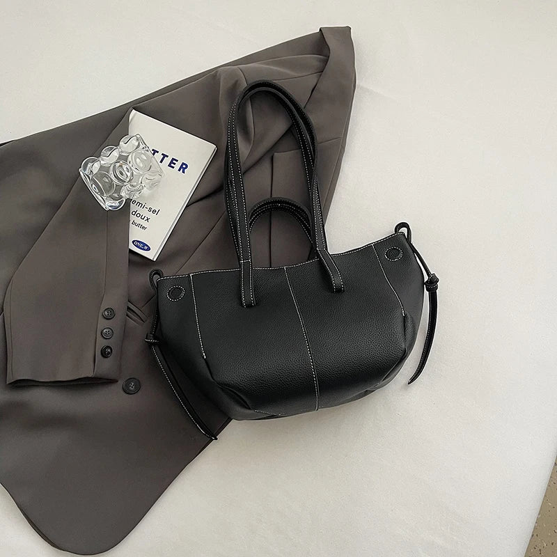 Moods Branded Underarm Shoulder Bags Women Latest Luxury Designer Handbags Soft Pu Leather Large