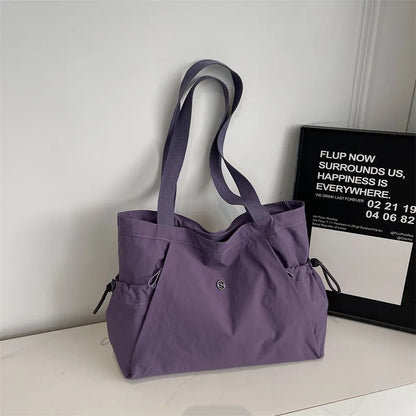 Oxford Tote Bag – Lightweight Multi-Pocket Shoulder Bag