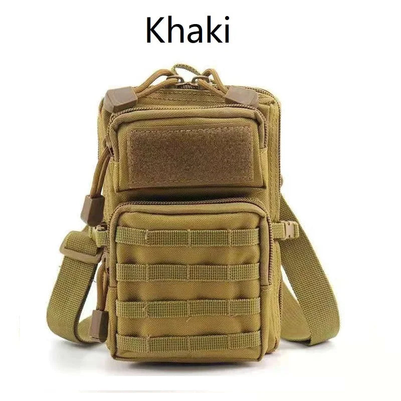 Tactical MOLLE Sling Bag – Waterproof Outdoor Waist Pack