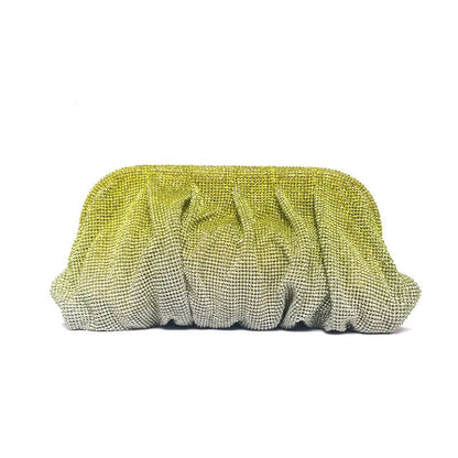 Crystal Evening Clutch Bag – Women's Diamond Party Purse