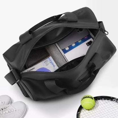 Zipper Large Capacity Oxford Travel Bags Solid Fitness Thickened Fabric Waterproof Luggage Sports