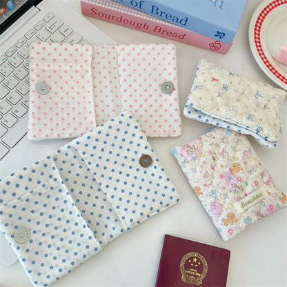 Passport Cover for Women – Cute Cartoon Travel Holder & Organizer