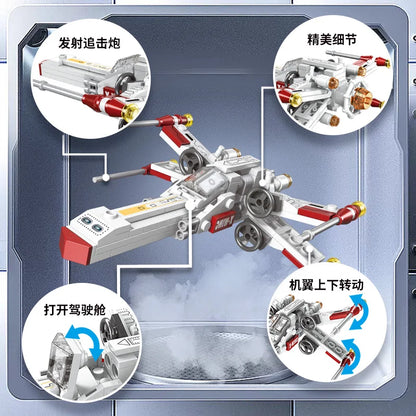 Space Warship Robot Building Blocks – Mini Fighter Model