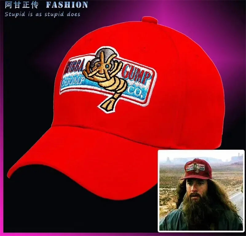 Design Hat 1994 Bubba Gump Shrimp Baseball Cap Men Women Sport Hats Summer Embroidered Casual