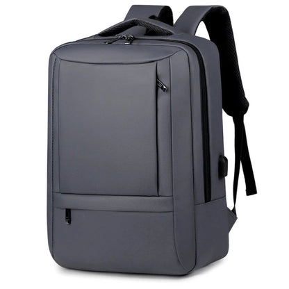 Men's Business Backpack Large Capacity Multi-Compartment