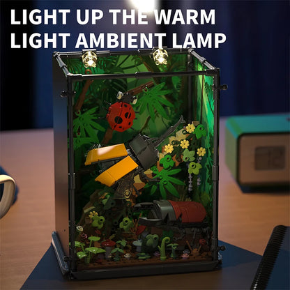 Insect Ecological Box Building Blocks – Beetle & Ladybug Diorama
