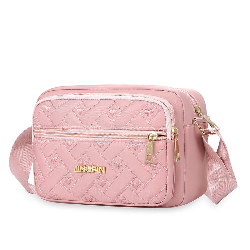 Waterproof Oxford Crossbody Bag for Women – Large Capacity Shoulder Purse