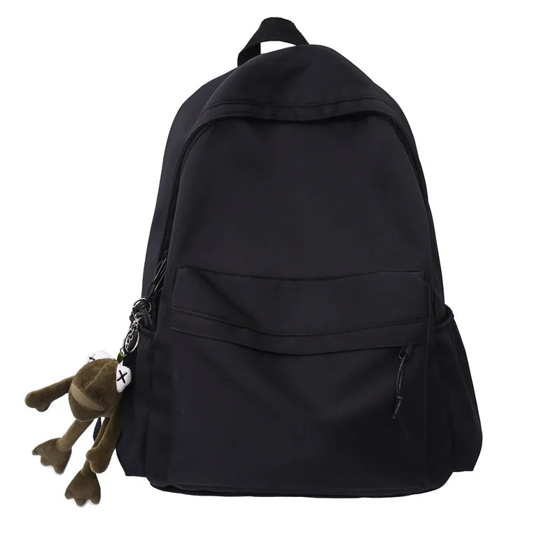 Large Capacity Nylon Backpack for Women & Students