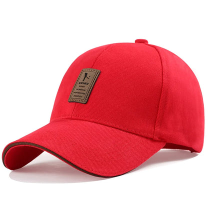 Classic Solid Color Baseball Cap – Unisex Golf & Sports Hat
