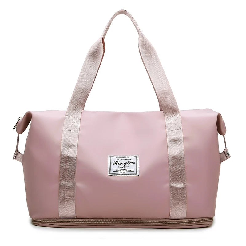 Women's Waterproof Travel Duffle Bag – Large Gym Tote