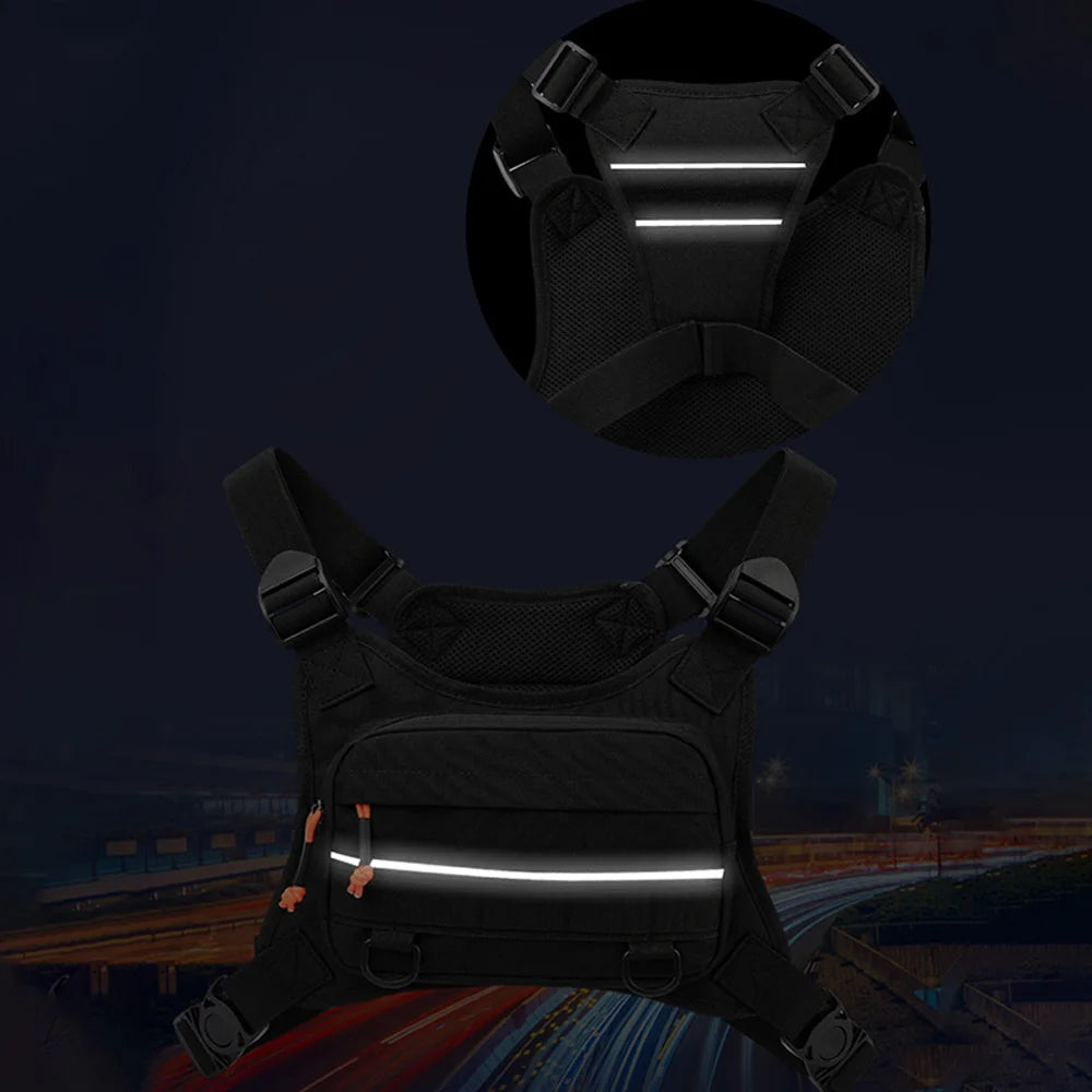 Tactical Chest Bag – Men's Outdoor Vest Rig Pack
