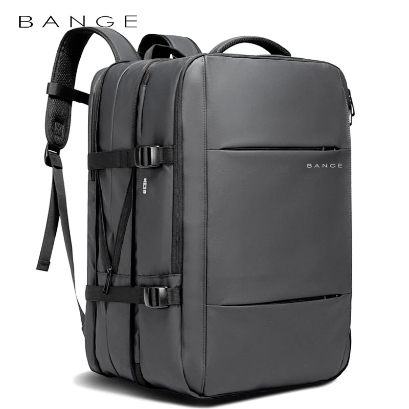 Expandable Business Backpack with USB Port – Waterproof 37L/45L