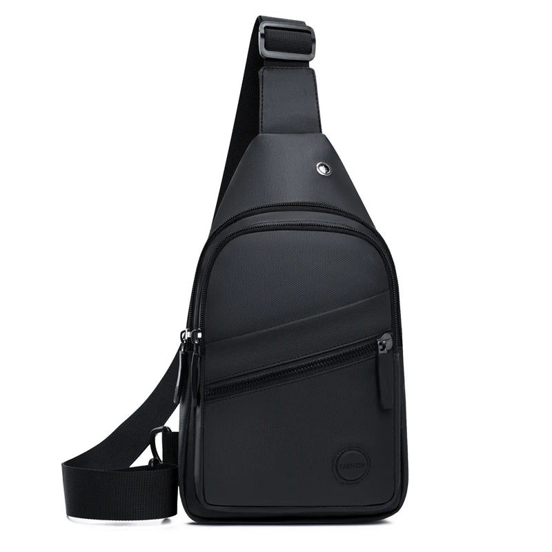 Men's Sling Chest Bag – Lightweight Multi-Pocket Crossbody