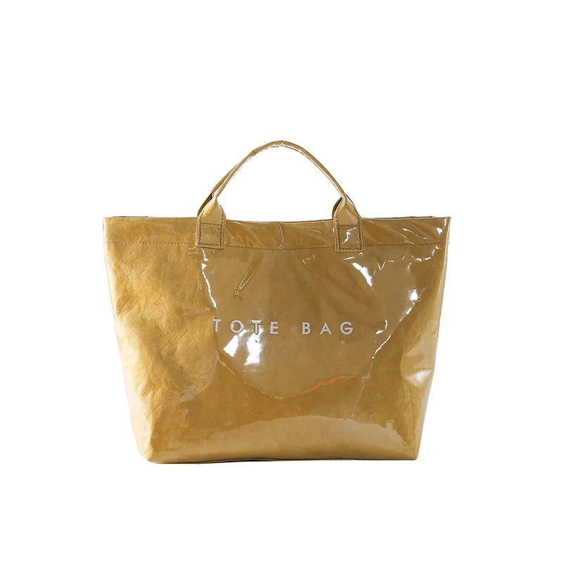 PVC Tote Bag for Women – Large Waterproof Shopper
