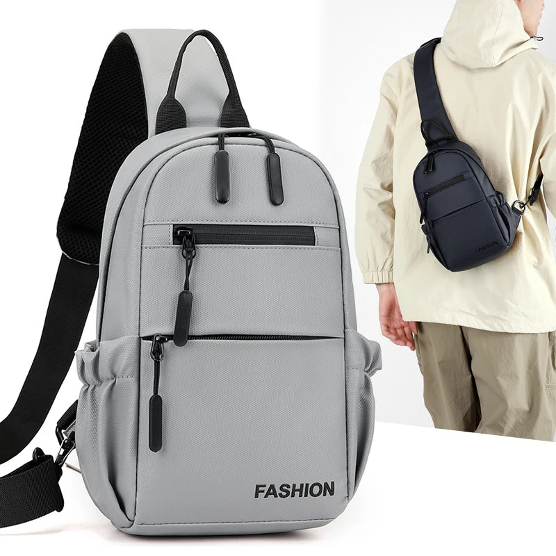Oxford Fabric Chest Bag & Crossbody Shoulder Bag