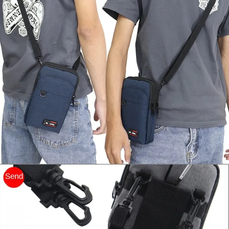 Waterproof Fanny Pack for Men – Single & Double Layer Waist Bag
